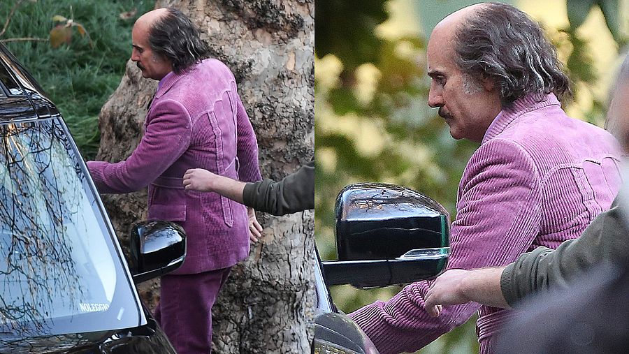 Jared Leto caracterizado de Paolo Gucci