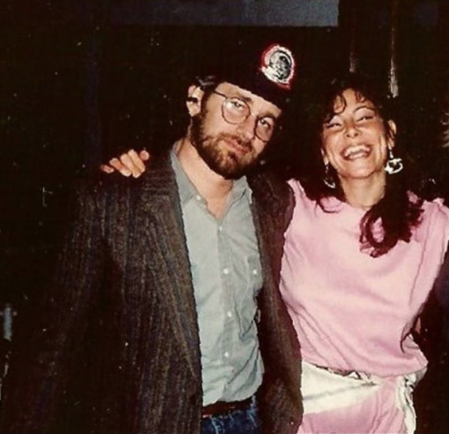 Ana Obregón con Steven Spielberg