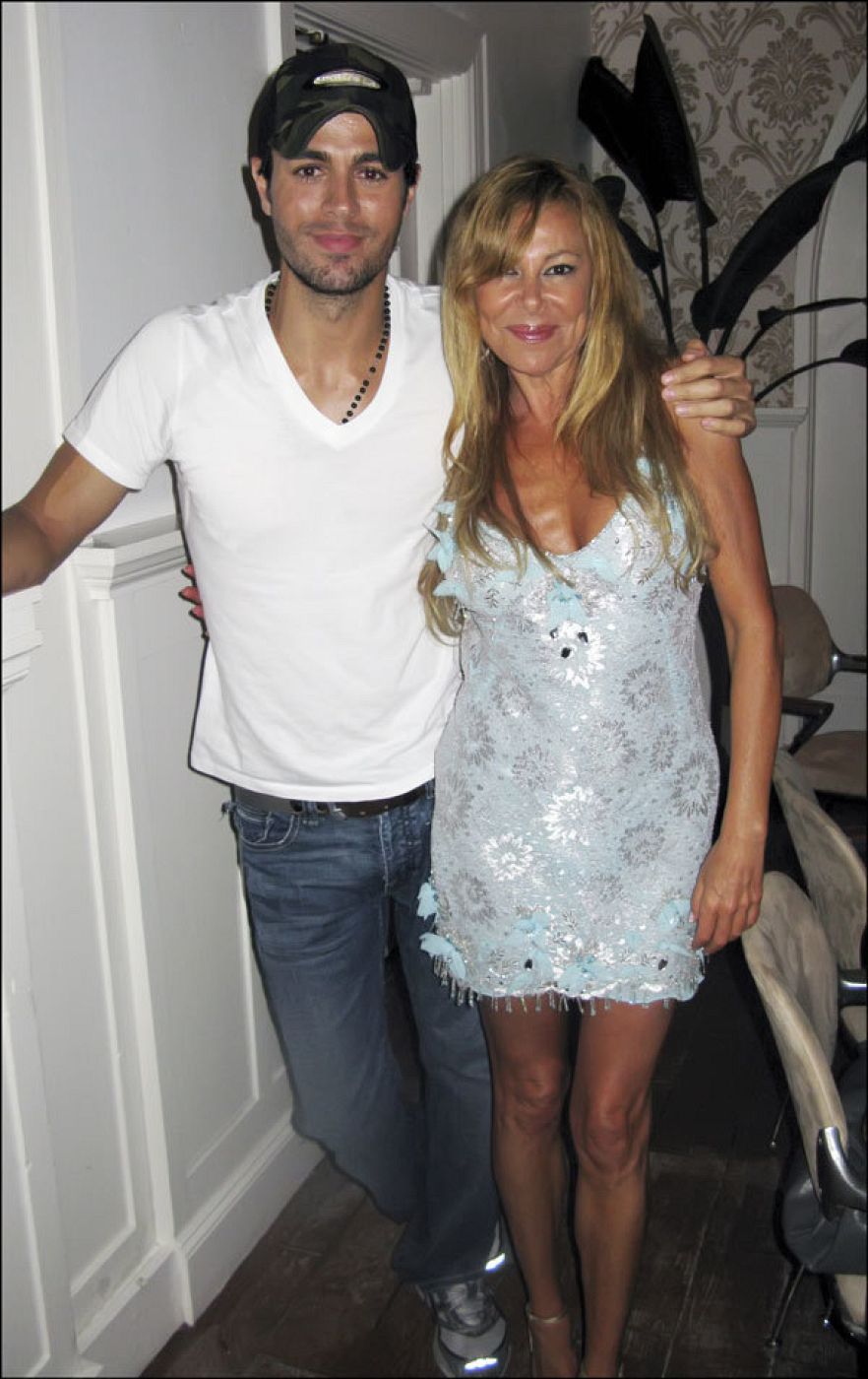 Ana Obregón con Enrique Iglesias