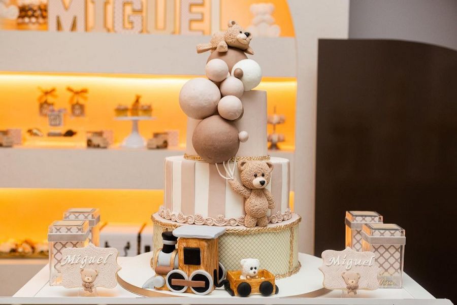 La increíble tarta de la 'baby shower' de Paula Echevarría