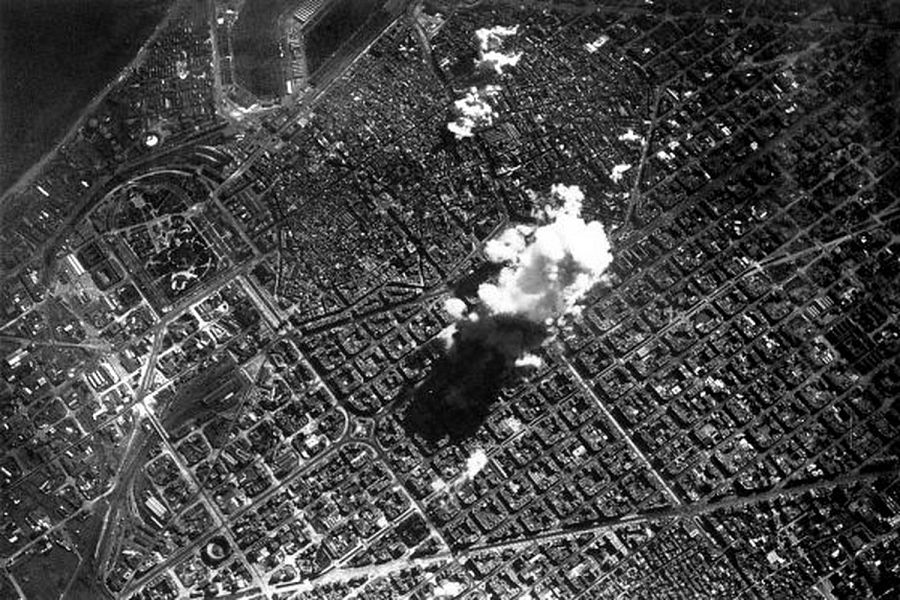 Bombardeig italià sobre Barcelona al març de 1938