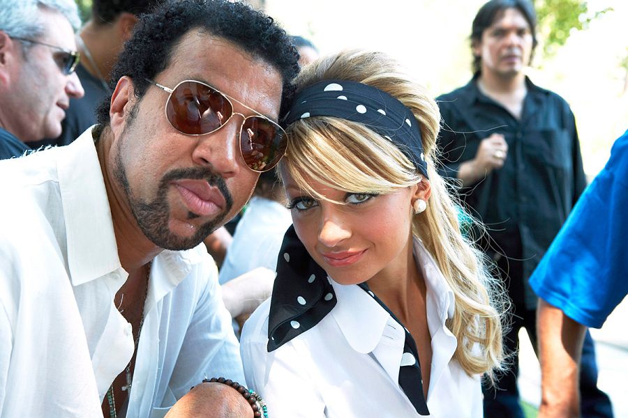 Lionel y Nicole Richie