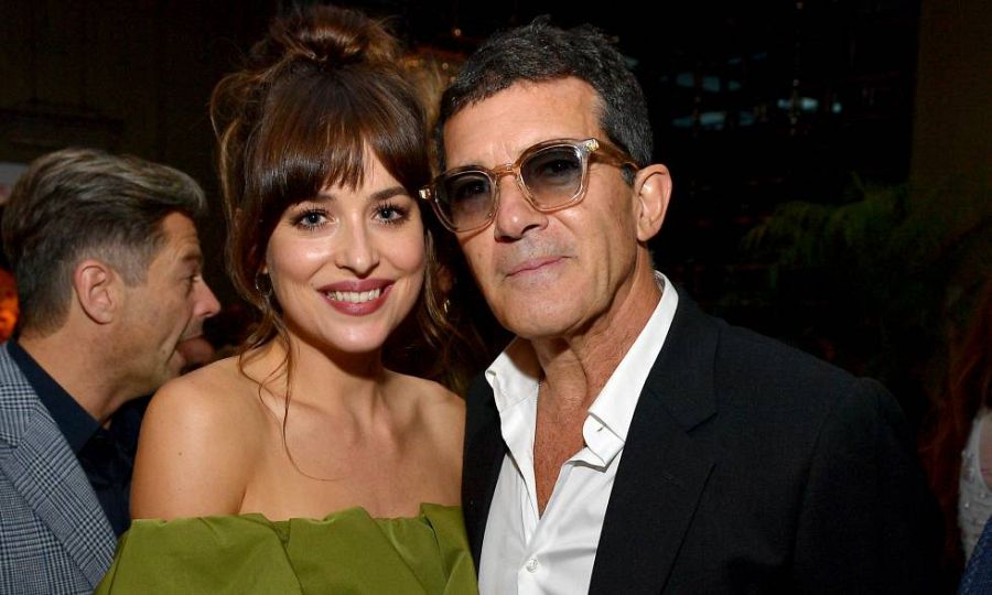 Dakota Johnson y Antonio Banderas