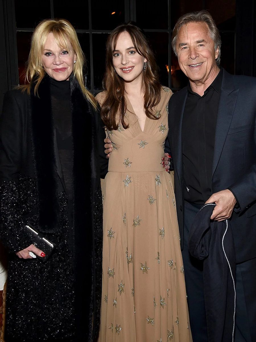 Melanie Griffith, Dakota y Don Johnson
