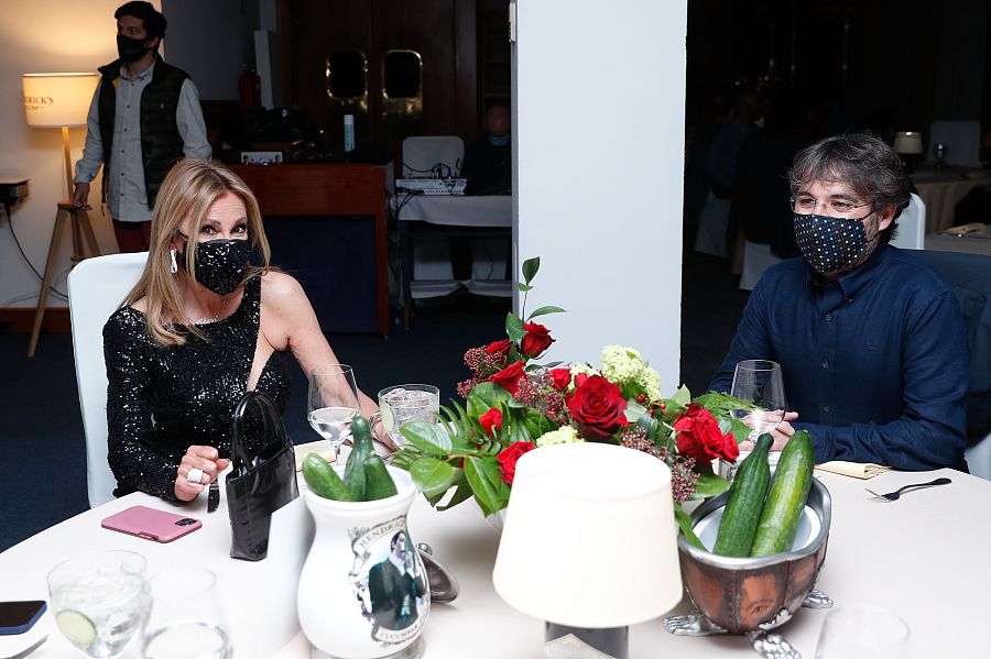 Ana Obregón y Jordi Évole en los Premios Yago 2021