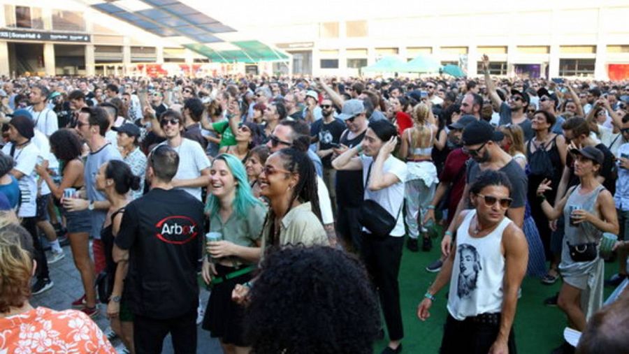 El públic del Sónar de Dia, el 19 de juliol del 2019