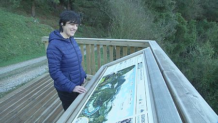 Leire Barriuso, gerente de Geoparkea