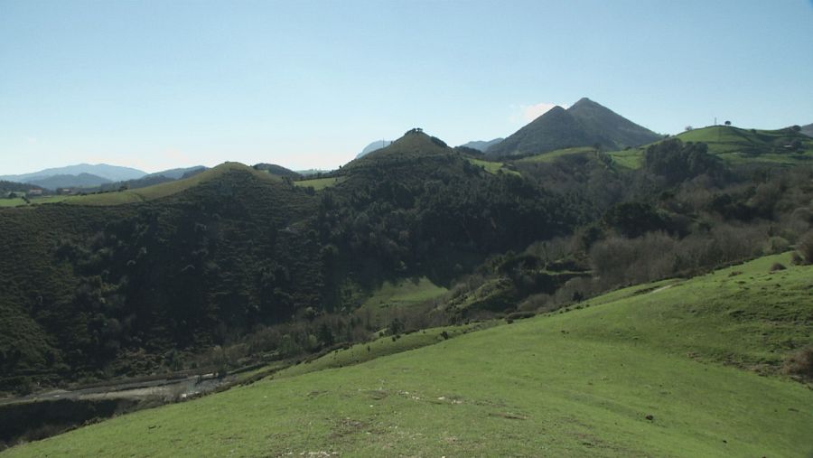 Terrenos kársticos en las inmediaciones de Deba, en el Geoparque
