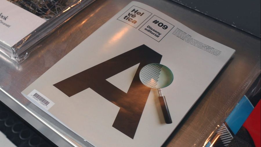 La revista 'Helvètica' al capítol dedicat al disseny editorial