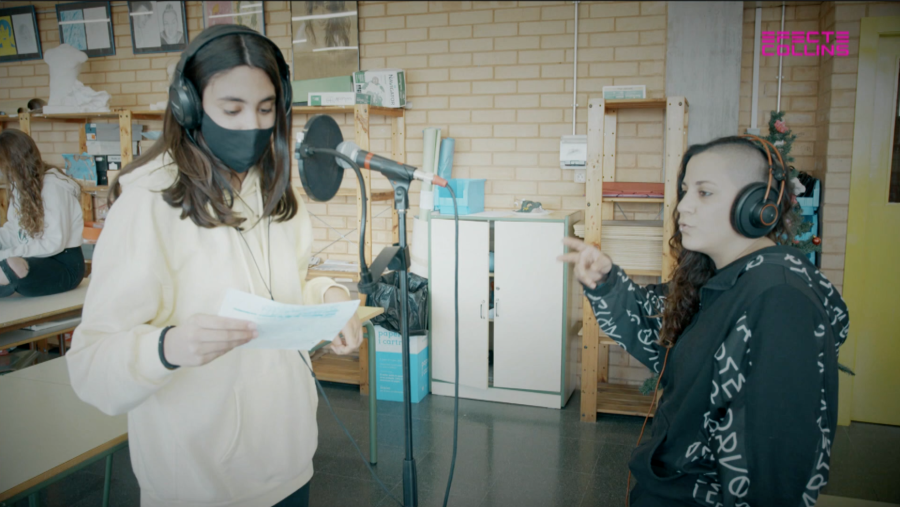 Tribade al taller de rap Versembrant