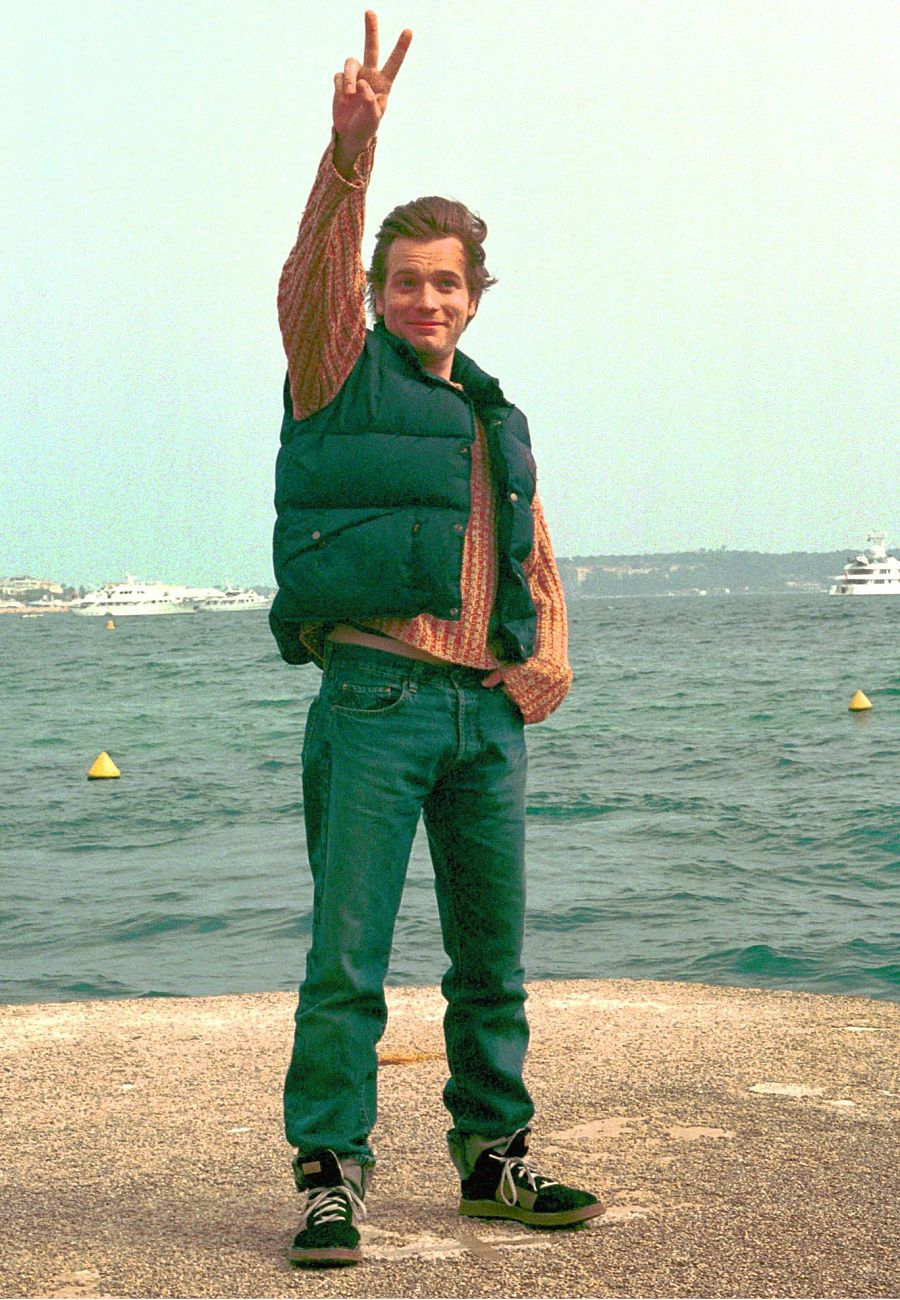 Ewan McGregor en Cannes en el año 1999.