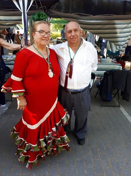 Imagen de Pilar y José Luis que Guillermo publicó en redes sociales cuando falleció su madre.