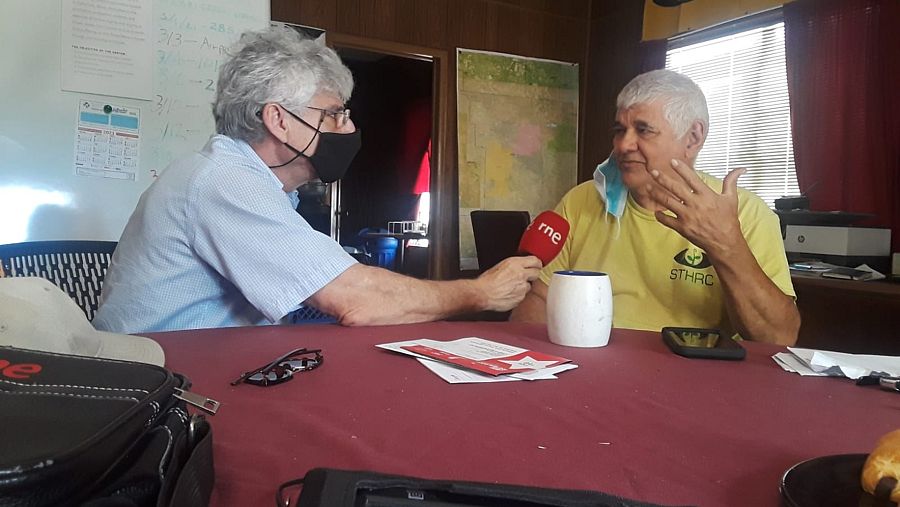 Eduardo, director del South Texas Human Rights