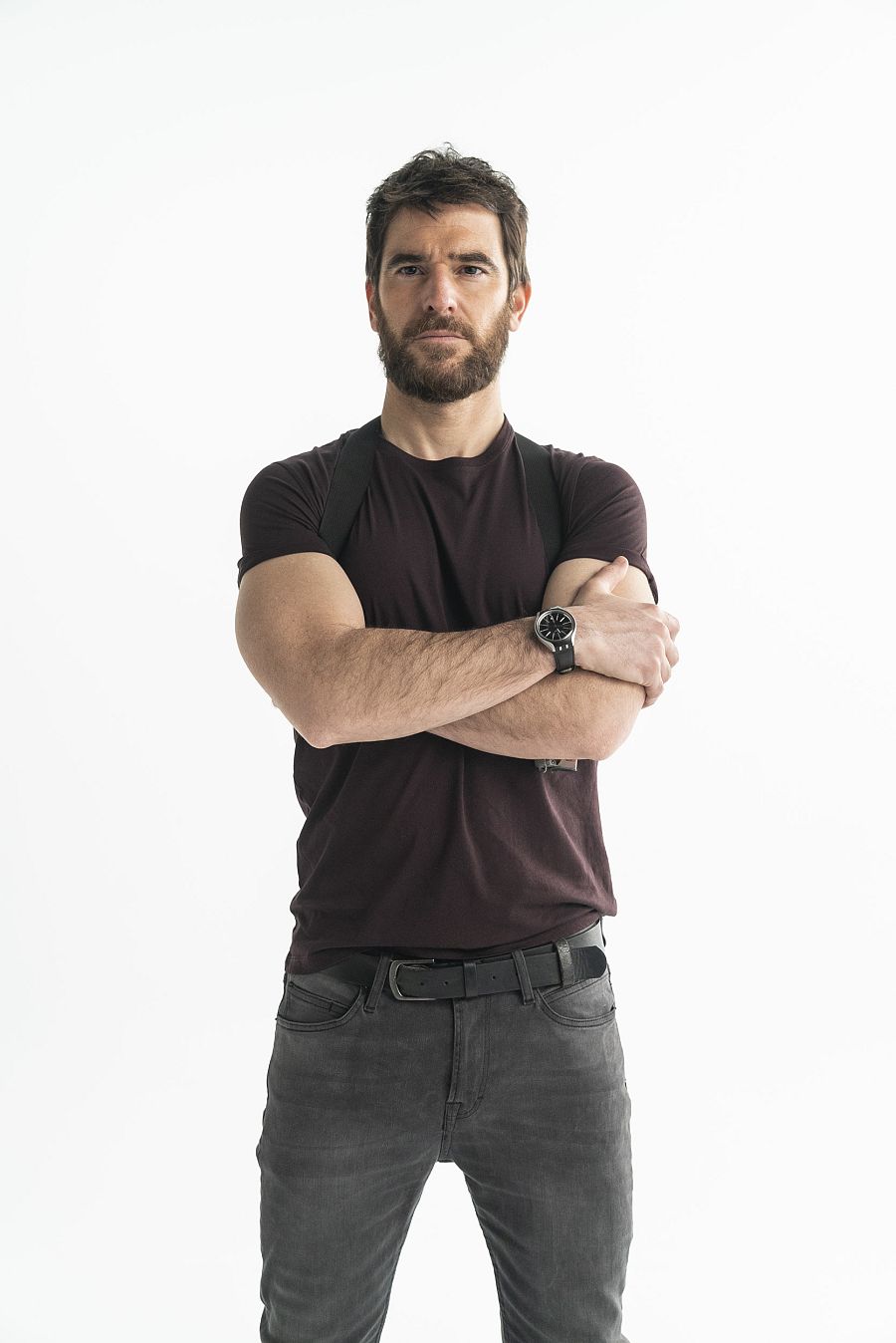 Alfonso Bassave es David Aranda en Estoy vivo