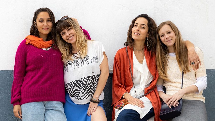 Sarah Perles, Cecilia Suárez, Mara Guil y Laia Manzanares