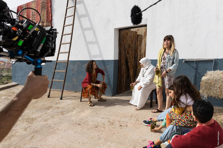 Rodaje 'Alegría' (2021), Violeta Salama