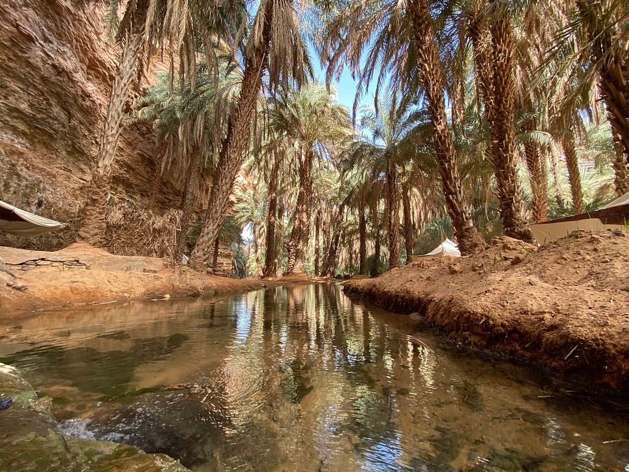 Atlántico: oasis de Terjit