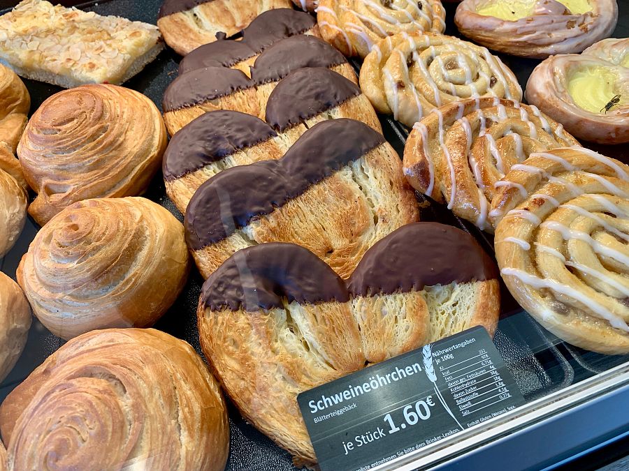 Palmeras de hojaldre en Alemania