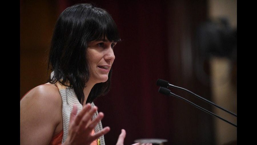 La diputada de JxCat, Aurora Madaula, serà la nova secretària segona de la Mesa del Parlament. (ACN)