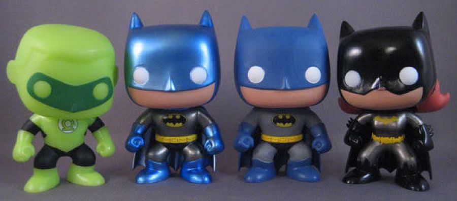 La serie Pop se inició con algunas figuras de DC Comic