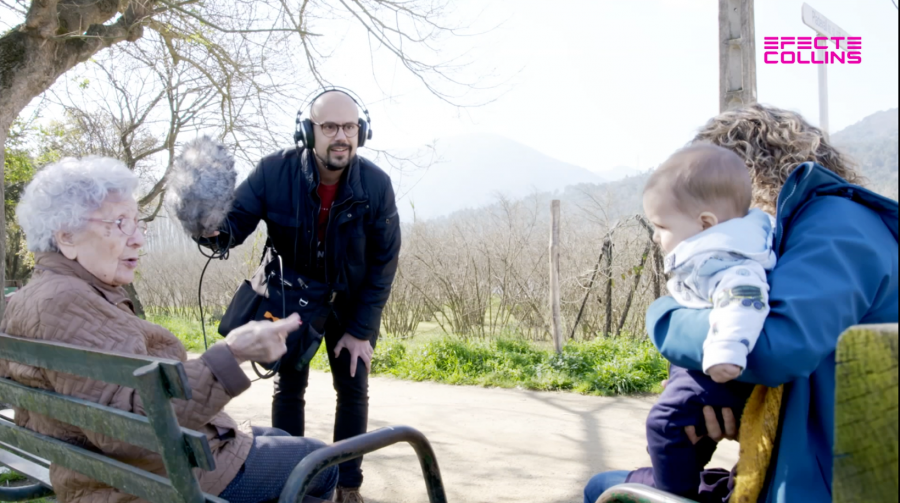 Carles Cors enregistra la veu de la seva àvia Marina