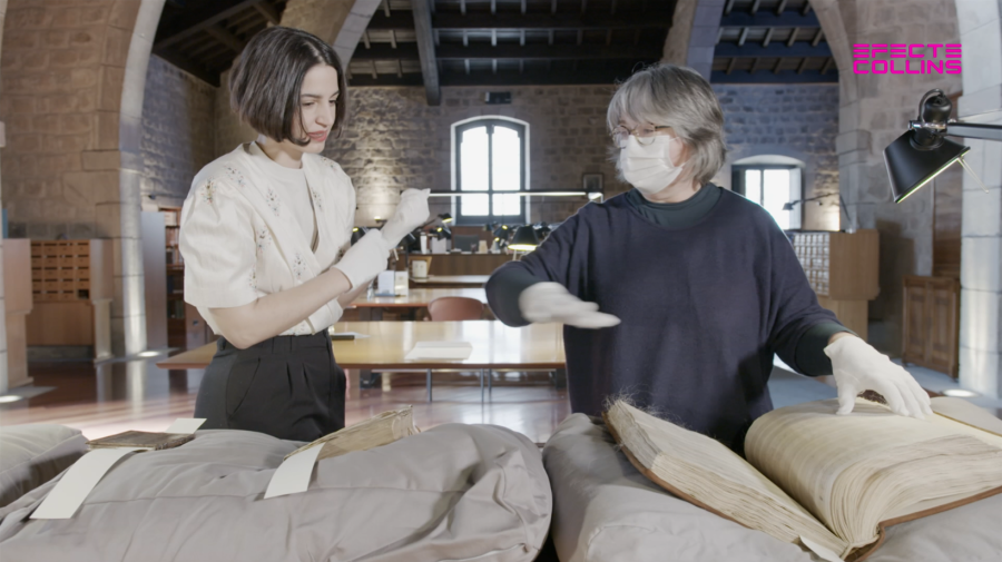 Maria Arnal a la Biblioteca Nacional de Catalunya