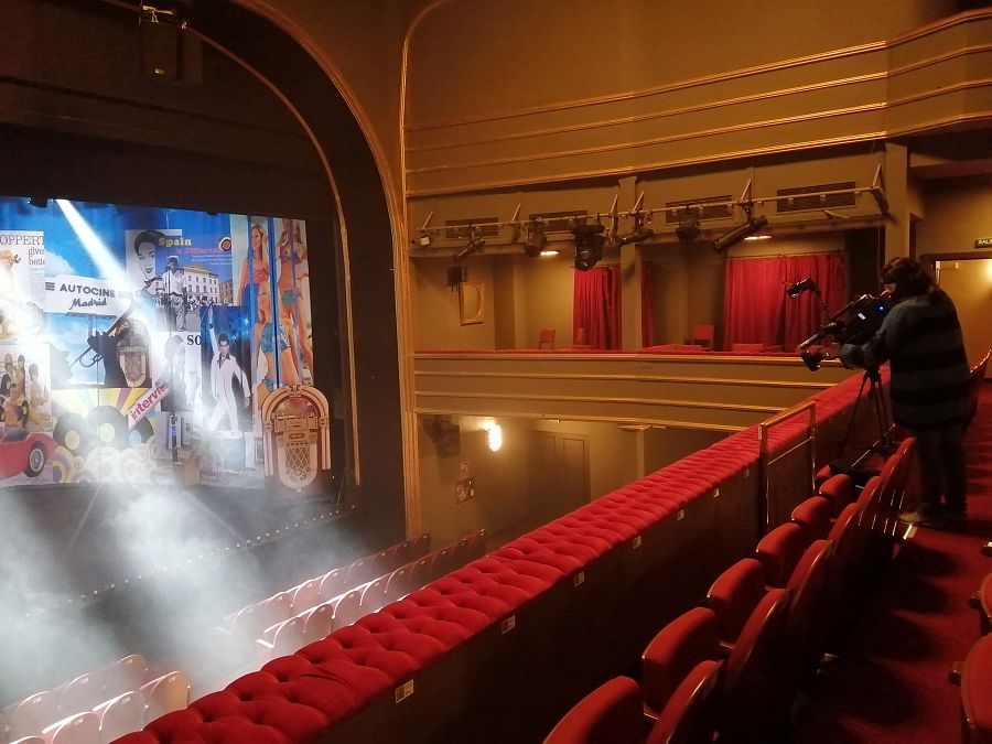 Butacas del teatro La Latina, esperando a su público