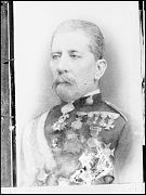 REPRODUCCION DE UN RETRATO DE UN MILITAR CONDECORADO