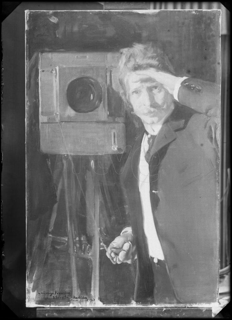 REPRODUCCION DEL CUADRO QUE JOAQUIN SOROLLA HACE DE FRANZEN 