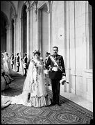 MARIA DE LAS MERCEDES DE BORBON, PRINCESA DE ASTURIAS, Y CAR