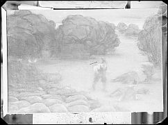 REPRODUCCION DE UN LIENZO FIRMADO POR VILLEGAS