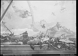 DETALLE DEL TECHO DEL SALON DEL TRONO EN EL PALACIO REAL DE 