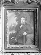 REPRODUCCION DE UN RETRATO DE DON FRANCISCO DE ASIS EN EL PA