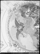 DETALLE DEL TECHO DE LA ANTECAMARA DE LA REINA EN EL PALACIO