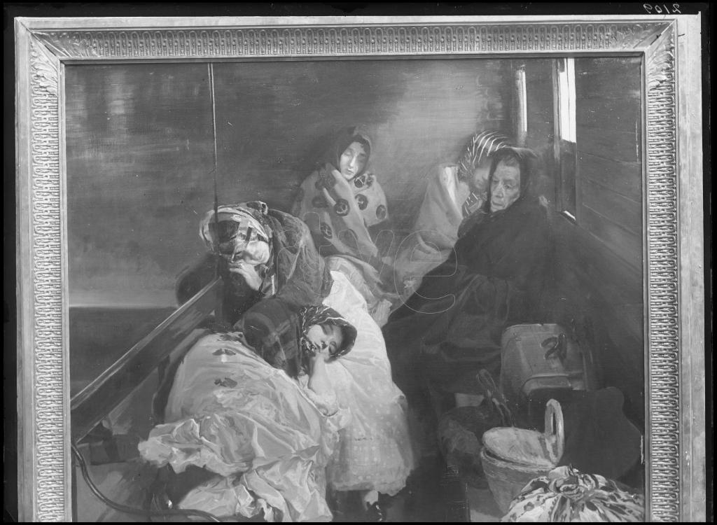 REPRODUCCION DEL CUADRO DE JOAQUIN SOROLLA "TRATA DE BLANCAS