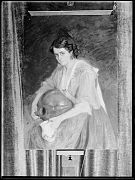 REPRODUCCION DEL CUADRO DE FRANCISCO PONS ARNAU "VALENCIANA"