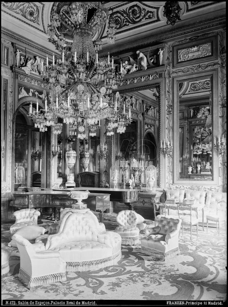 SALON DE ESPEJOS DEL PALACIO REAL DE MADRID