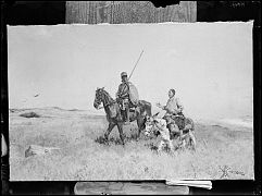 REPRODUCCION DE UN CUADRO DE DON QUIJOTE Y SANCHO FIRMADO PO