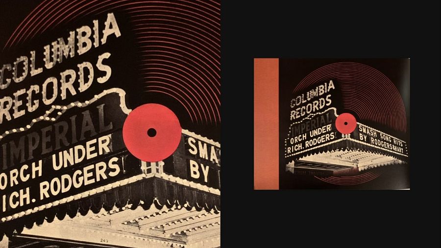 Vinil de Columbia Records a 'Helvètica'