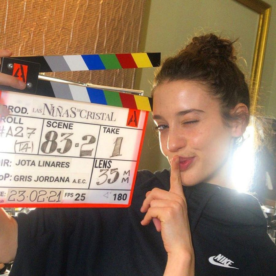 María Pedraza: luces, cámara... acción