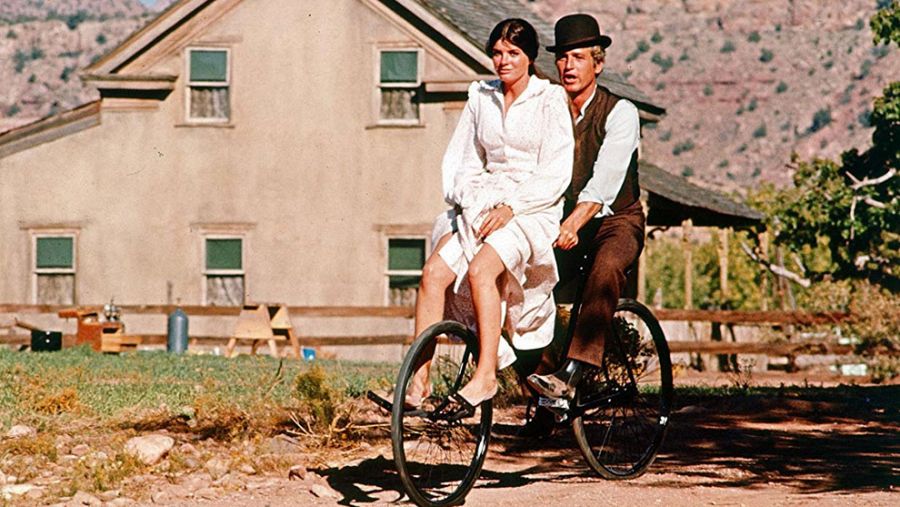 Katharine Ros y Paul Newman en 'Dos hombres y un destino' (1969)