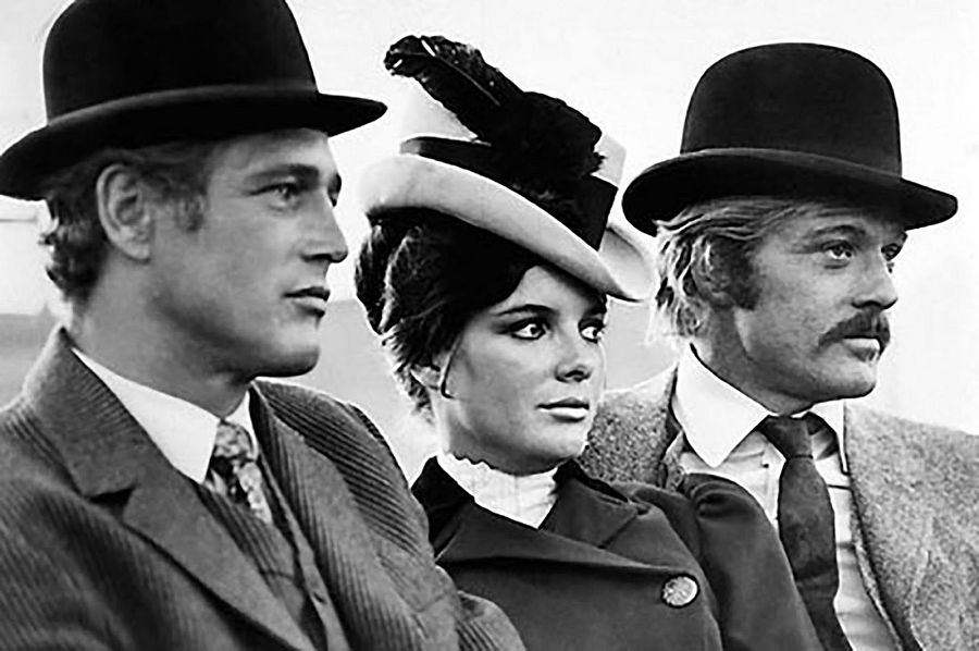 Paul Newman, Katherin Ros y Robert Redford