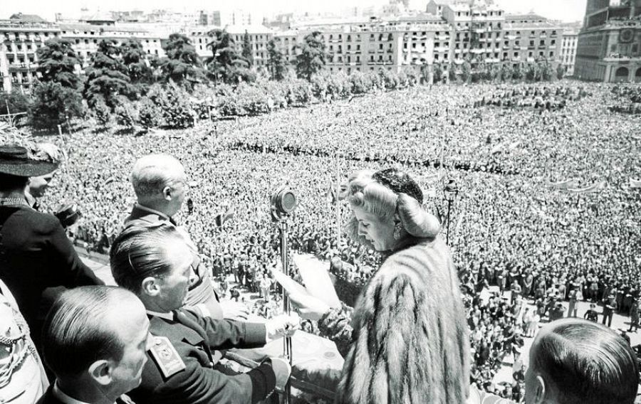  Evita Perón en España, 1947