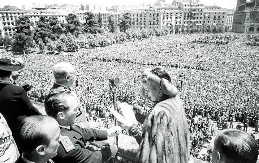 Evita Perón en España, 1947