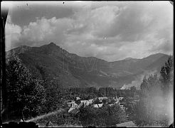 PAISAJE CON UN PUEBLO 