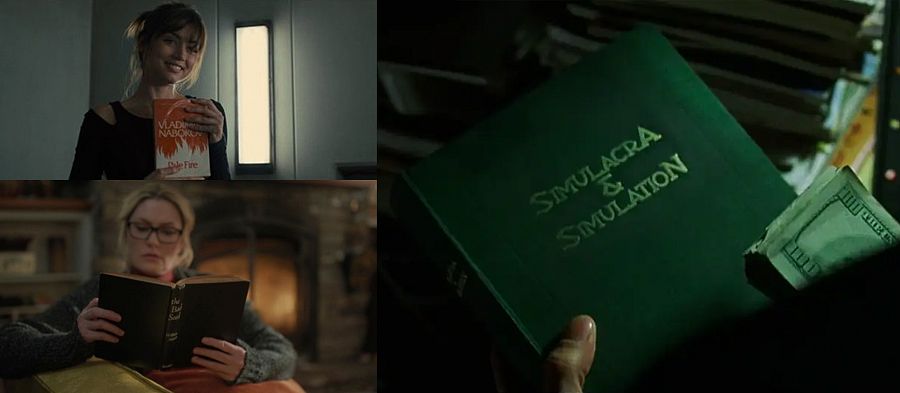 Los libros de 'Blade Runner 2049' (2017) y 'The Matrix' (1999)