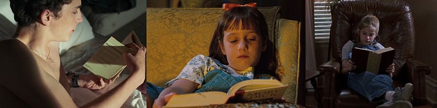 A veces los libros subrayan la 'precocidad' de sus personajes, como en 'Matilda' (1996), 'Mi Chica' (1991) o 'Call me by your name' (2017)