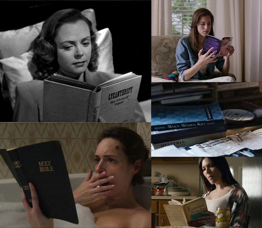 Las mujeres leen no-ficción: 'La loba humana' (1946), 'Girls', 'Fleabag', 'Killing Eve', 'This Is Us'