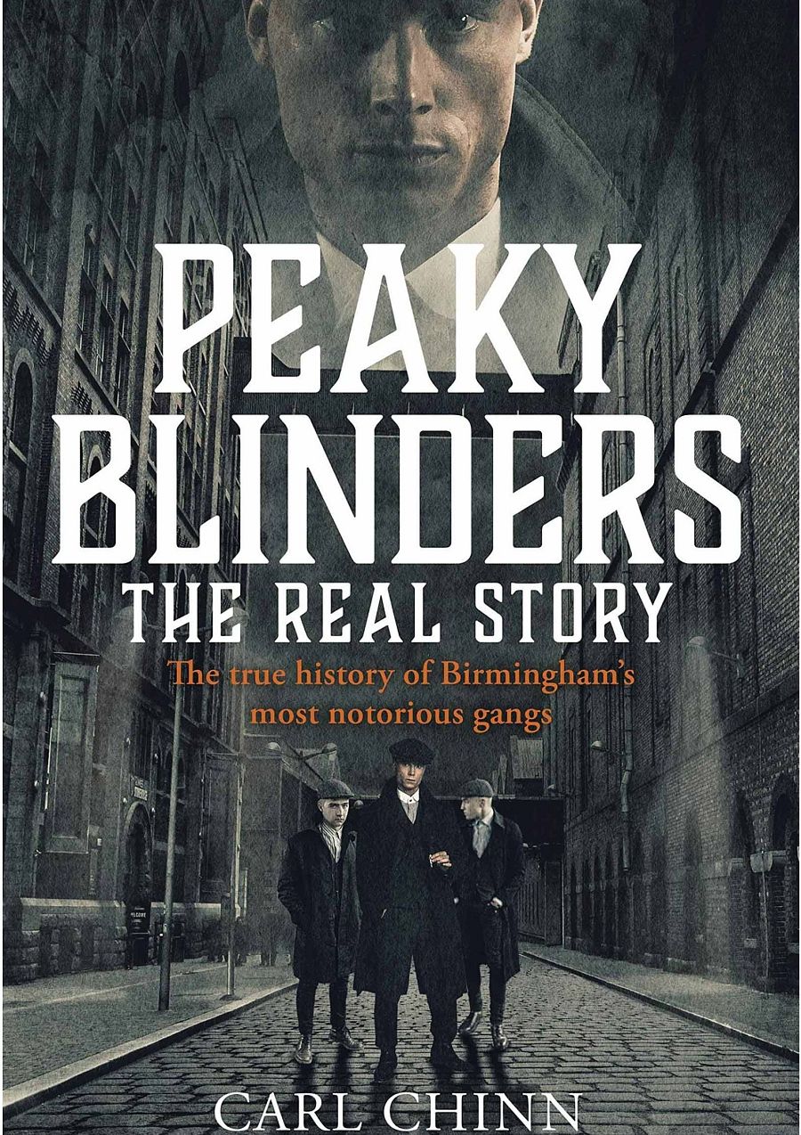 Portada del libro de Carl Chinn sobre la historia de los 'peaky blinders'