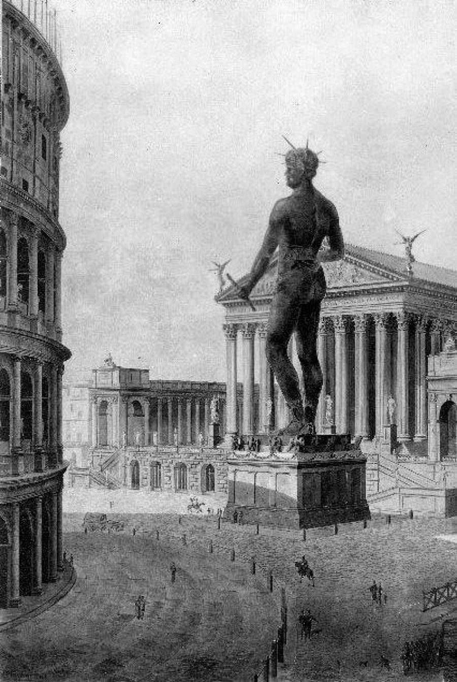 El ególatra Nerón se hacía llamar Sol Invictus y su enorme estatua dominaba el centro de Roma